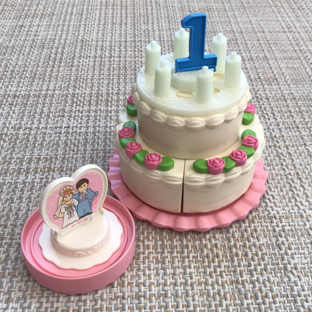 Vintage Fisher-Price Cake Set